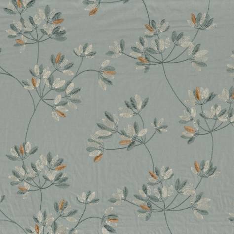 Casamance  Ukiyo Fabrics Nandina Fabric - Vert Pale - 48210484 - Image 1