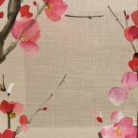 Saville Fabric - Blossom/Stone