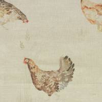 Chook Chook Fabric - Linen