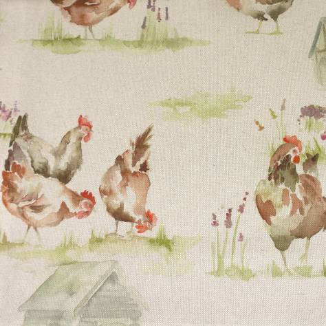 Voyage Maison Country Book 3 Fabrics Henny Penny Fabric - Linen - HENNYPENNYLINEN