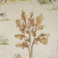Horse and Hound Fabric - Linen