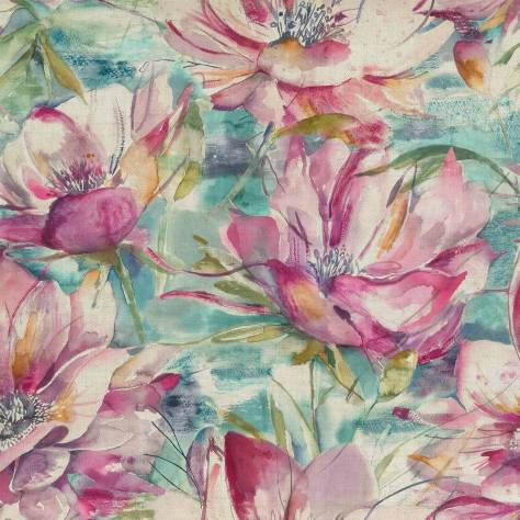 Voyage Maison Country Impressions Fabrics Dusky Blooms Fabric - Sweetpea - DUSKYBLOOMSSWEETPEA