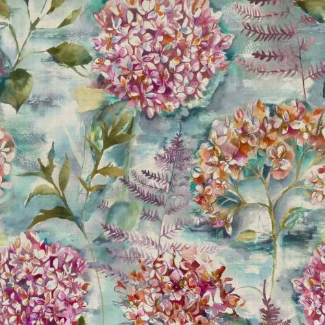 Voyage Maison Country Impressions Fabrics Flourish Fabric - Fig - FLOURISHFIG