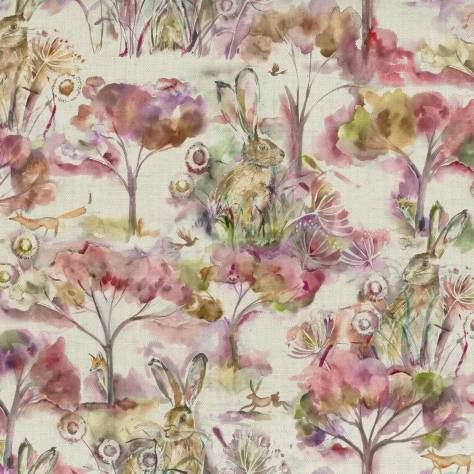 Voyage Maison Country Impressions Fabrics Grassmere Fabric - Fig - GRASSMEREFIG