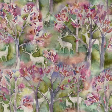 Voyage Maison Country Impressions Fabrics Seneca Forest Fabric - Spring - SENECAFORESTSPRING