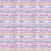 Carnival Stripe Fabric - Blossom