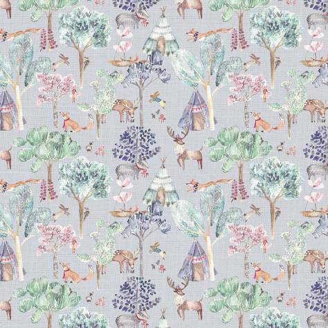 Voyage Maison Imaginations Fabrics Woodland Adventures Fabric - Lilac - WOODLANDADVENTURESLILAC