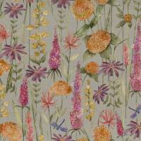 Florabunda Fabric - Russet Beige