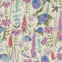 Florabunda Fabric - Bluebell Cream