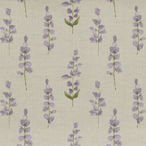 Voyage Maison Florabunda Fabrics Helaine Fabric - Lilac Linen - HELAINE-5130