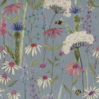 Hermione Fabric - Bluebell