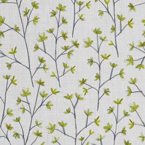 Voyage Maison Florabunda Fabrics Ophelia Fabric - Lime - OPHELIA-487 - Image 1