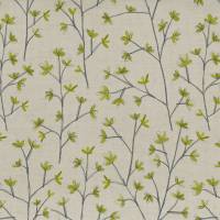 Ophelia Fabric - Lime Linen