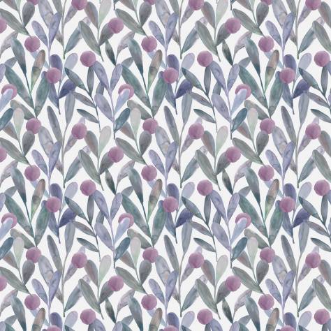 Voyage Maison Katsura Fabrics Enso Fabric - Violet - ENSO/230 - Image 1