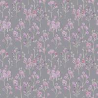 Ichiyo Blossom Fabric - Violet