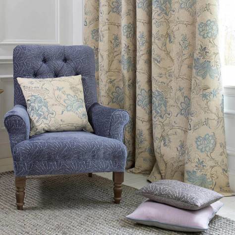 Voyage Maison Diffusion Weaves Chatsworth Fabric - Bluebell - CHATSWORTH-BLUEBELL - Image 2