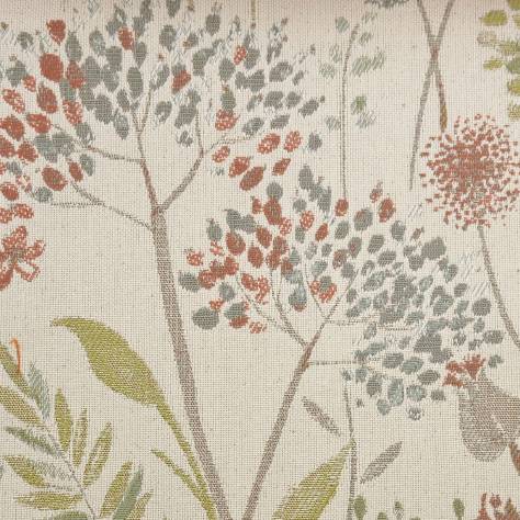 Voyage Maison Diffusion Weaves Flora Fabric - Cream/Autumn - FLORA-CREAM/AUTUMN - Image 1