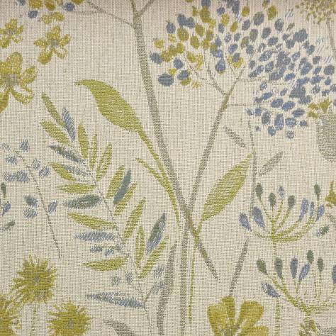 Voyage Maison Diffusion Weaves Flora Fabric - Linen/Duckegg - FLORA-LINEN/DUCKEGG - Image 1