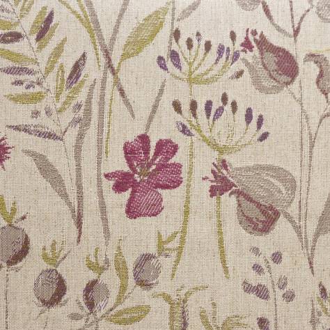 Voyage Maison Diffusion Weaves Flora Fabric - Linen/Heather - FLORA-LINEN/HEATHER - Image 1