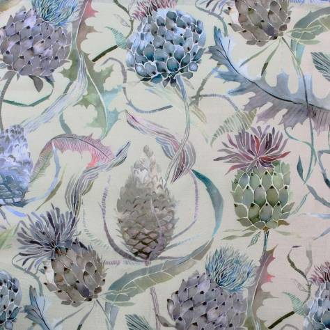 Voyage Maison Tiverton Fabrics Meadwell Fabric - Loganberry Parchment - MEADWELL-LOGANBERRY-PARCHMENT - Image 1