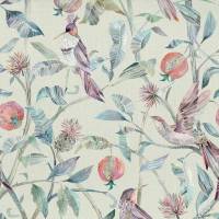 Colyford Fabric - Loganberry Parchment