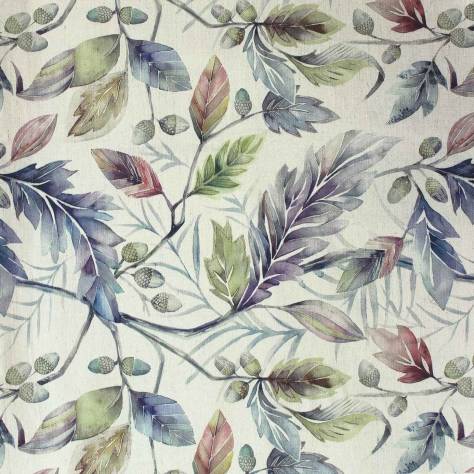 Voyage Maison Tiverton Fabrics Danbury Fabric - Loganberry - DANBURY-LOGANBERRY - Image 1
