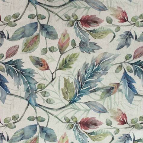 Voyage Maison Tiverton Fabrics Danbury Fabric - Pomegranate - DANBURY-POMEGRANATE - Image 1