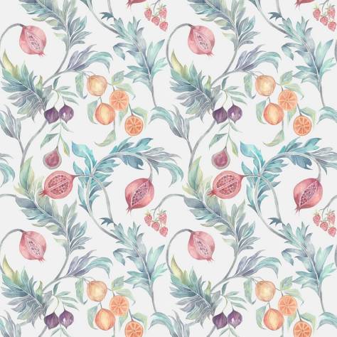Voyage Maison Tiverton Fabrics Weycroft Velvet Fabric - Strawberry - WEYCROFT-VELVET-STRAWBERRY