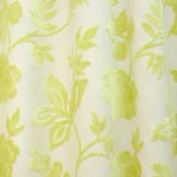 Casamance Bilboa Arabesque Fabric - Fleur Vert