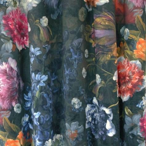 OUTLET SALES All Fabric Categories Floral Velvet Fabric - Multi - FLO022