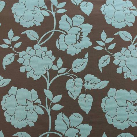 OUTLET SALES All Fabric Categories Gardenia Fabric - Teal - GAR001 - Image 1