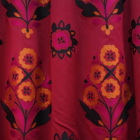 OUTLET SALES All Fabric Categories Harlequin Floral Memi Fabric - Red - MEMI003
