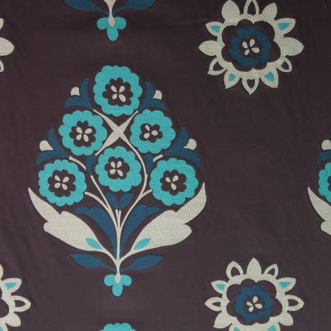 OUTLET SALES All Fabric Categories Harlequin Floral Memi Fabric - Teal - MEMI004 - Image 1