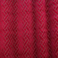 Kyra Brick Fabric - Red