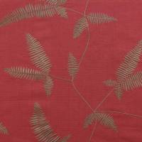 Leaves Fabric - Terracotta