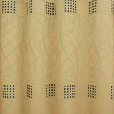 OUTLET SALES All Fabric Categories Makintosh Fabric - Gold/Black - MAC001 - Image 2