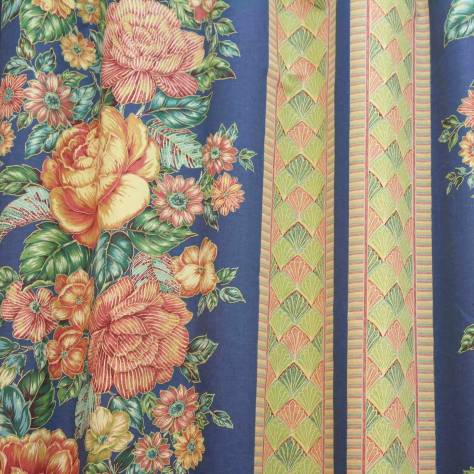 OUTLET SALES All Fabric Categories Marcy Fabric - Blue/Moth - MAR016