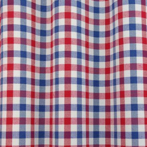 OUTLET SALES All Fabric Categories Hereford Fabric - Red/Blue - HER004 - Image 2