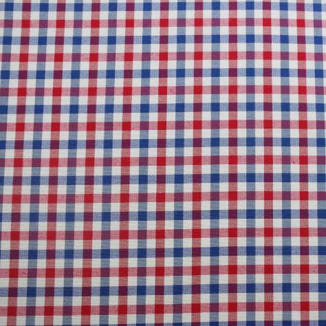 OUTLET SALES All Fabric Categories Hereford Fabric - Red/Blue - HER004 - Image 1