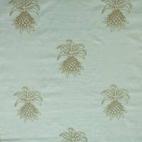 James Hare Pineapple Fabric - Duckegg