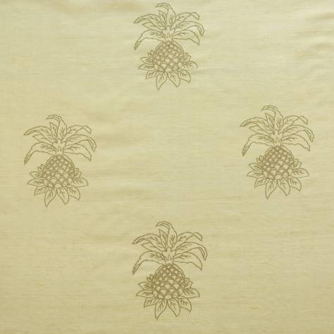 OUTLET SALES All Fabric Categories James Hare Pineapple Fabric - Golden Corn - PIN003 - Image 1