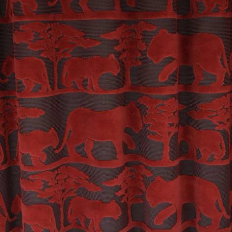 OUTLET SALES All Fabric Categories Safari Fabric - Red - SAF001