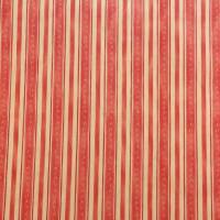 Stripe Fabric - Rust