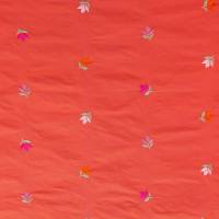 Casamance Tanta Fabric - Mint/Poppy