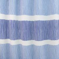 Tatami Stripe Fabric - Indigo