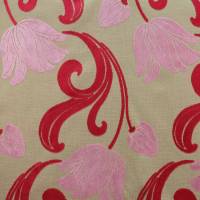 Tulips Fabric - Pink