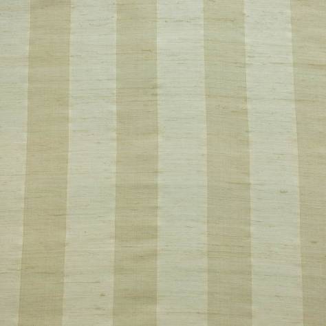 OUTLET SALES All Fabric Categories James Hare Vienne Stripe Fabric - Pale Olive - VIE0035 - Image 1