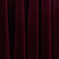 Plush Velvet Fabric - Bordeaux