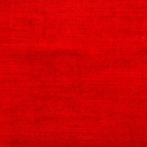 Wemyss  Luxor Fabrics Luxor Fabric - Poppy Red - LUXOR27 - Image 1