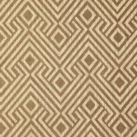 Wemyss  Labyrinth Fabrics Iliad Fabric - Biscuit - ILIAD12
